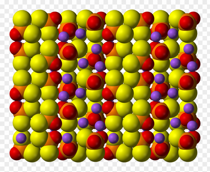 Sodium Atom Inside Fruit PNG