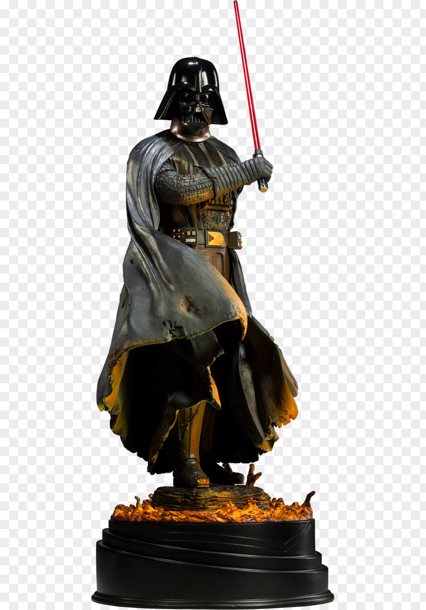 Statue Top View Anakin Skywalker Darth Maul Yoda Palpatine Obi-Wan Kenobi PNG