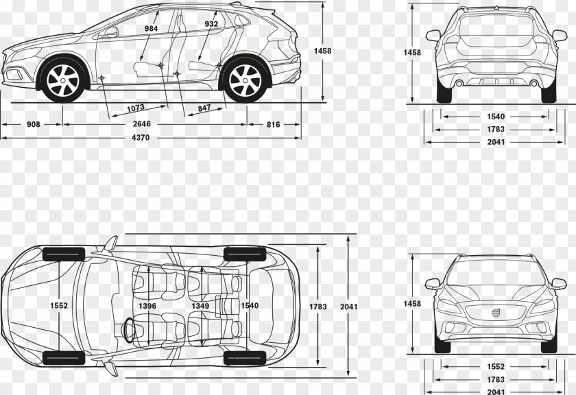 Volvo Car Door C30 S40 S60 PNG