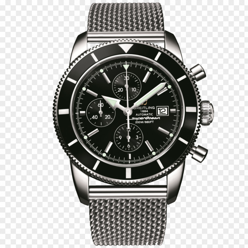 Watch Chronograph Breitling SA Superocean Automatic PNG