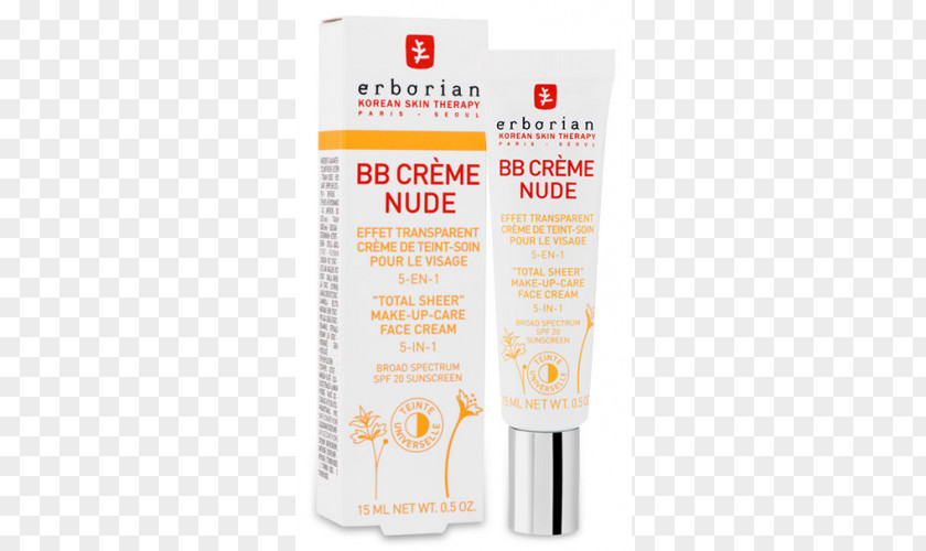 BB Cream CC Erborian Crème Sunscreen PNG