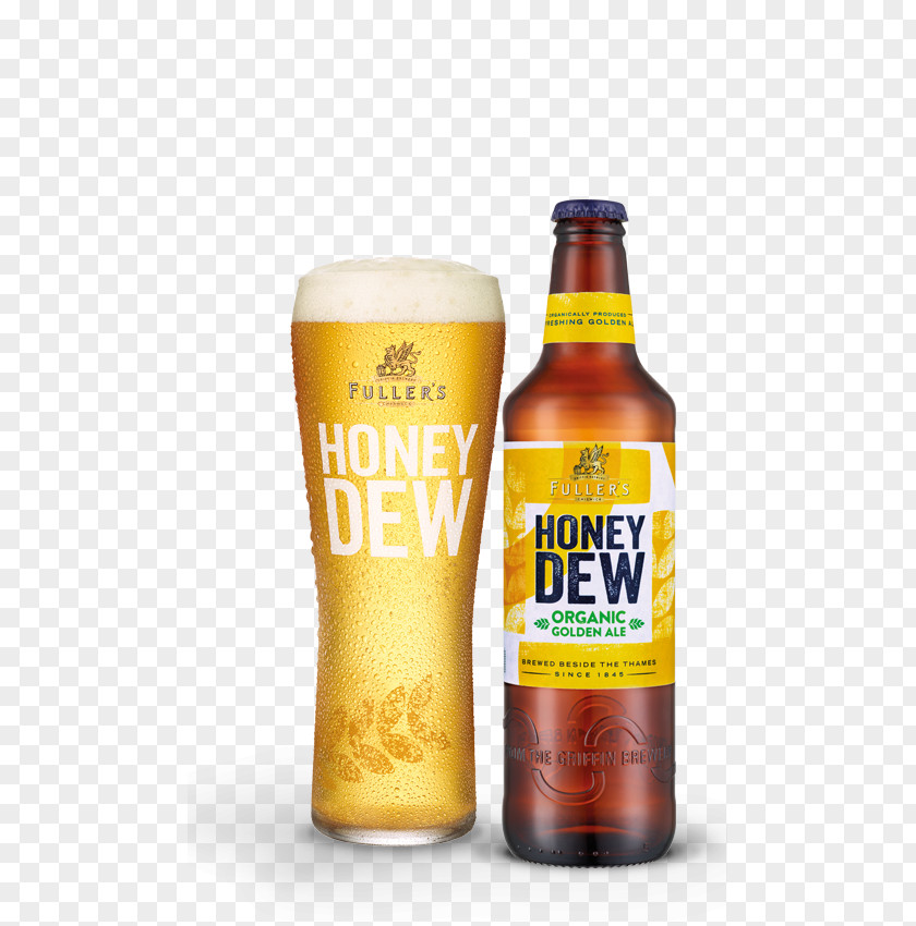 Beer Organic Honey Dew Fuller's Brewery India Pale Ale PNG