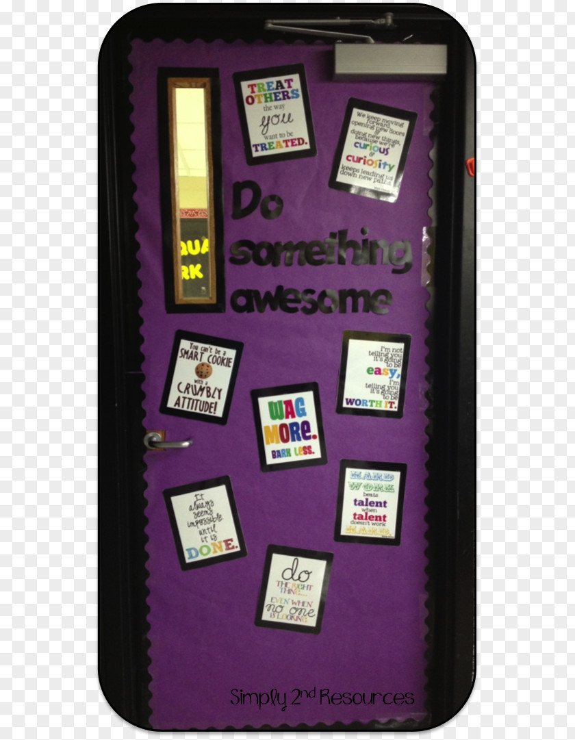 Classroom With Board Product Purple Text Messaging PNG