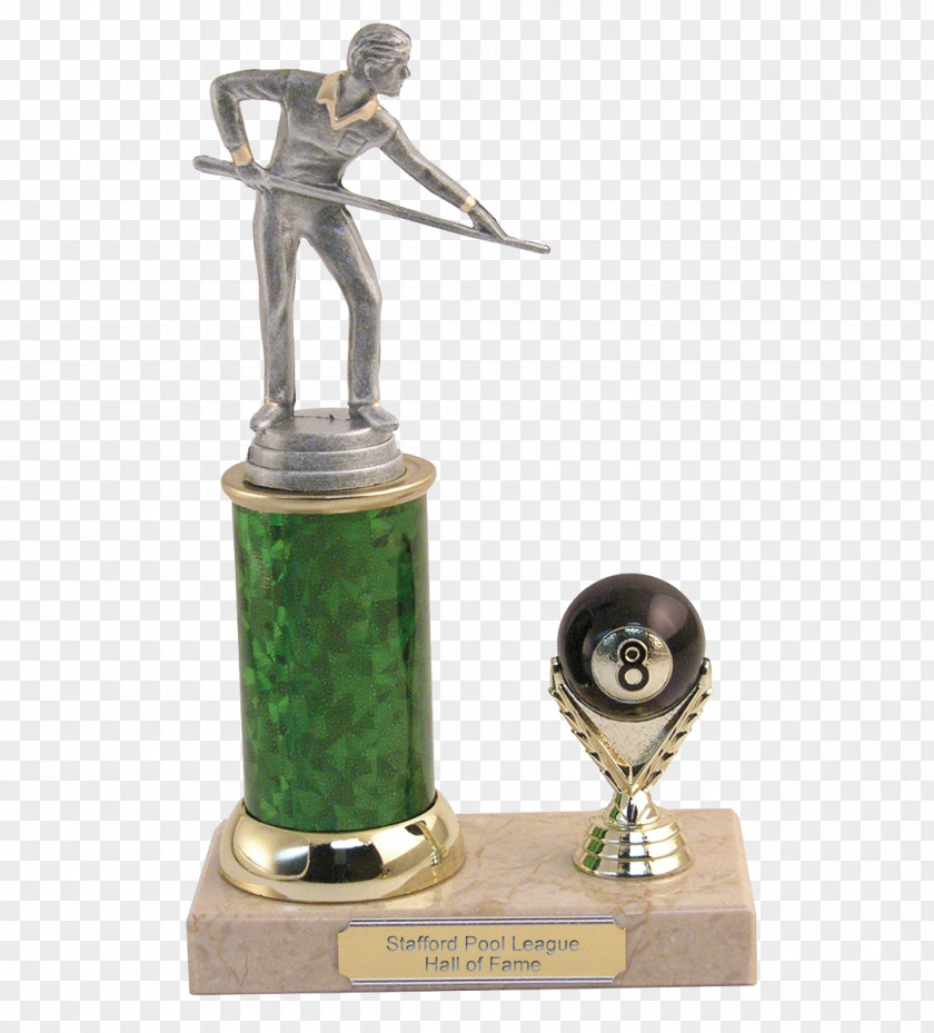 Trophy Award Pool Figurine Snooker PNG