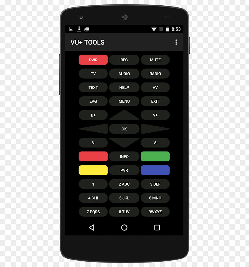 Android Remote Controls PNG