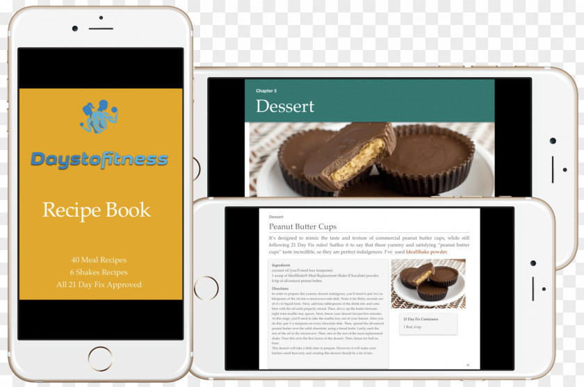 Book Cookbook Peanut Butter Cup Recipe Wrap PNG