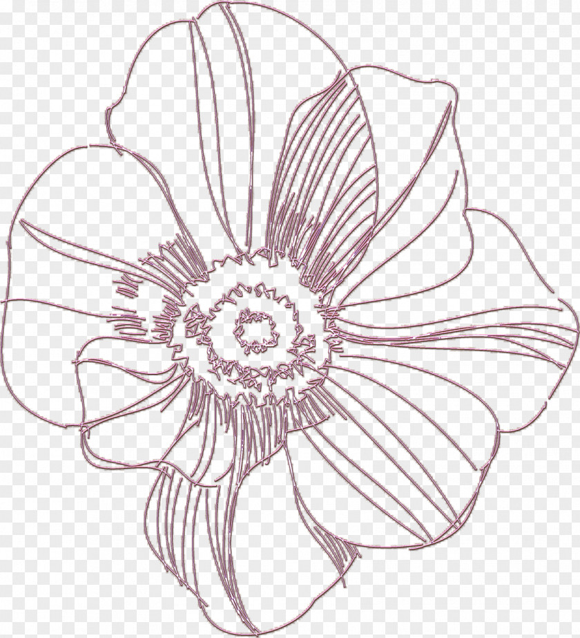 Delicate Floral Design Cut Flowers White PNG