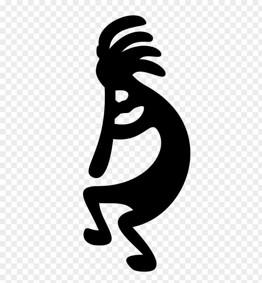 Facing Kokopelli Native Americans In The United States Southwestern Petroglyph Clip Art PNG