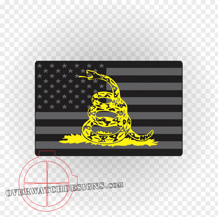 Gadsden Flag Of The United States Patch PNG