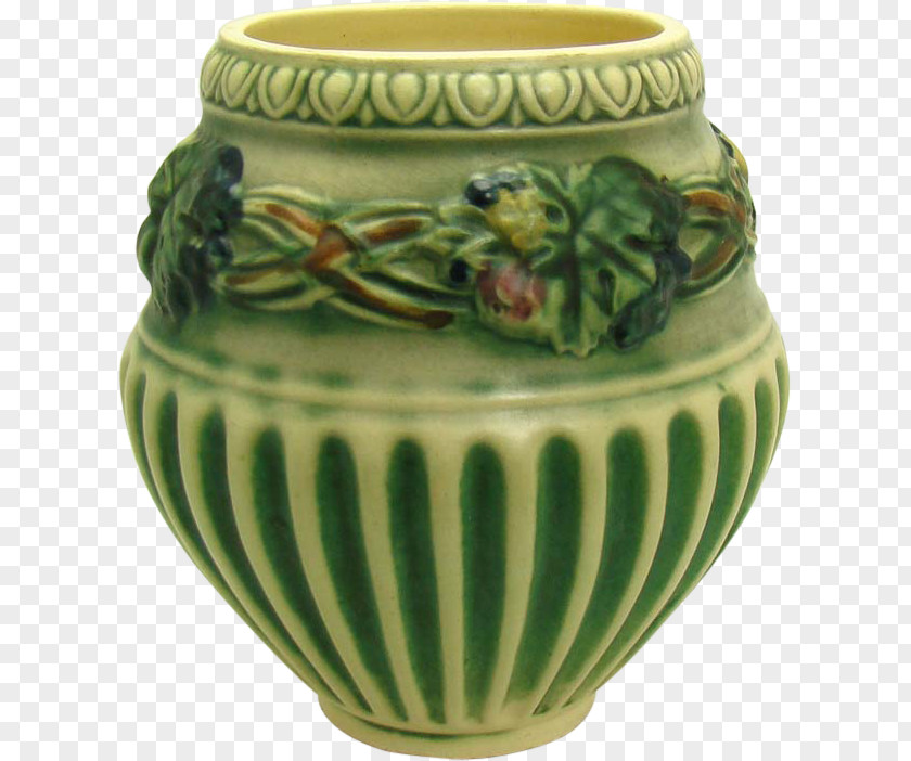 Roseville Pottery Vase Ceramic Porcelain PNG