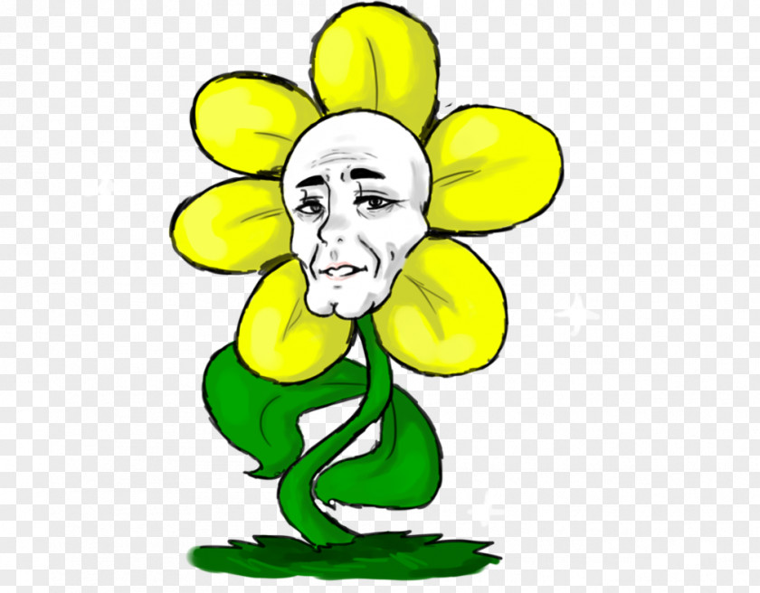 The Little Monkey Scatters Flowers Flowey Undertale Flower Clip Art PNG