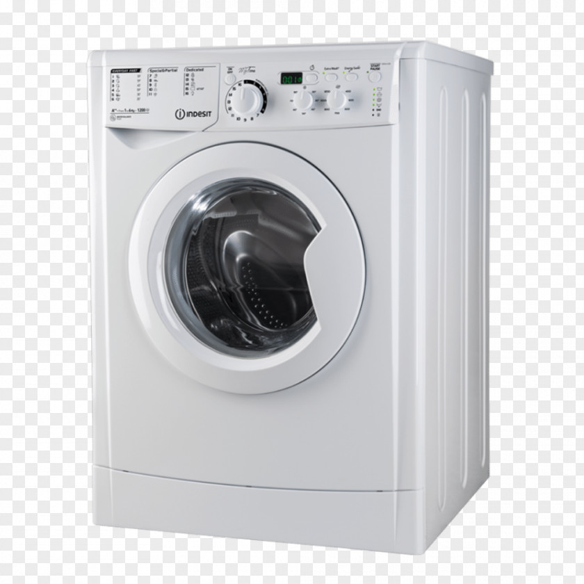 Washing Machines Indesit Co. Home Appliance Laundry Hotpoint PNG