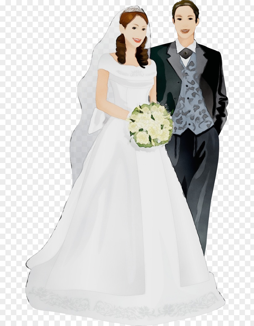 Bridal Party Dress Lady Wedding PNG