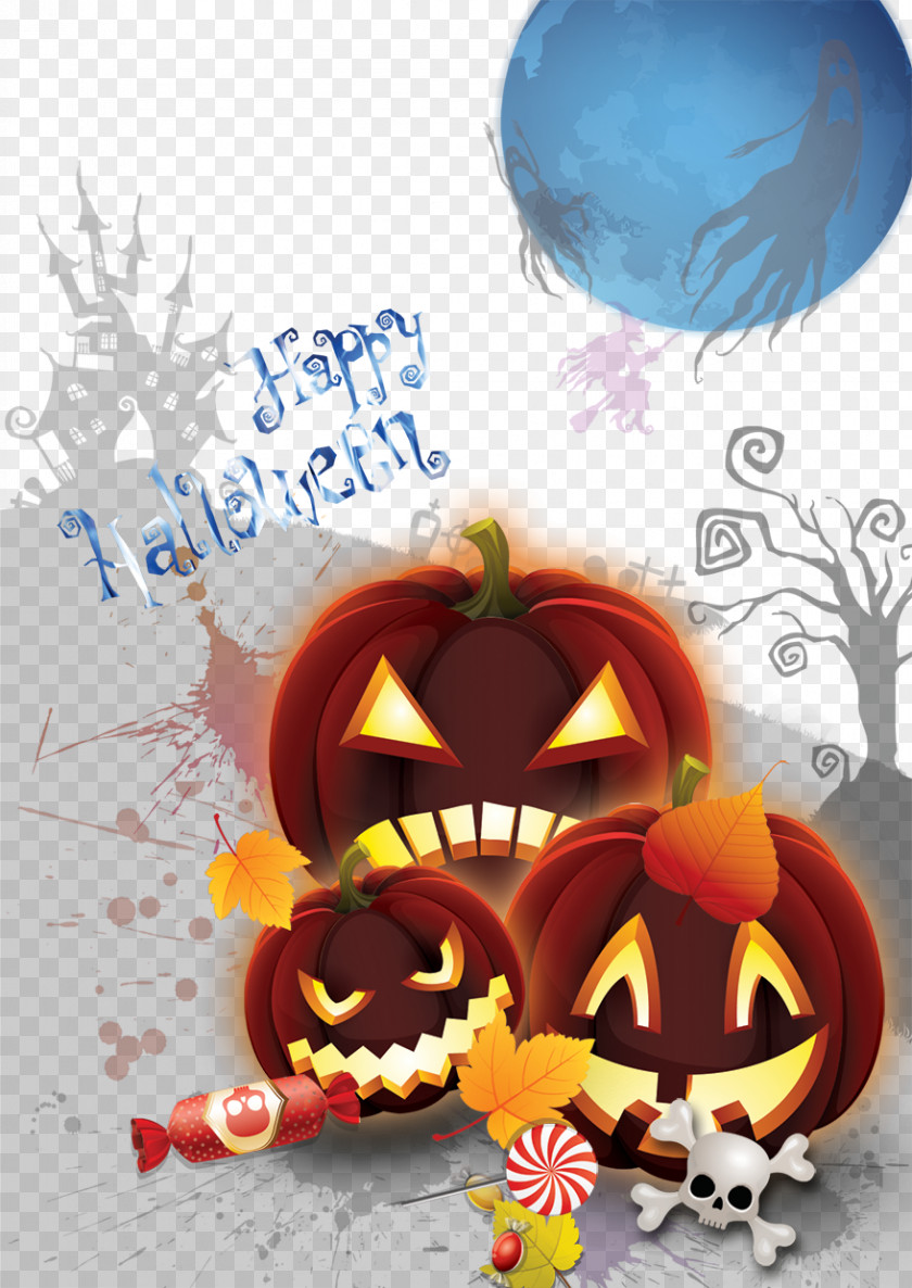 Halloween Poster Template Download PNG