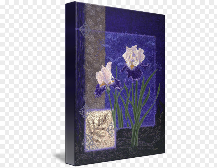 Iris Flower Imagekind Embroidery Синие ирисы (Bonus) Art PNG