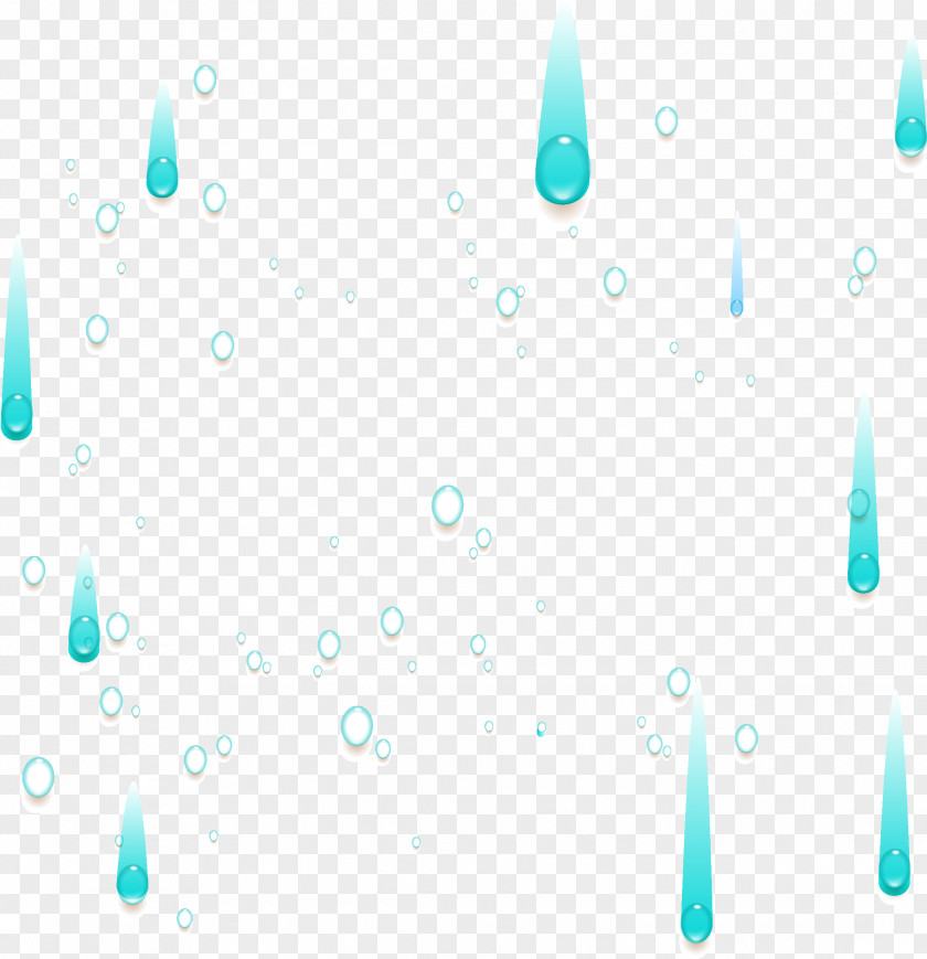 Blue Water Drop PNG