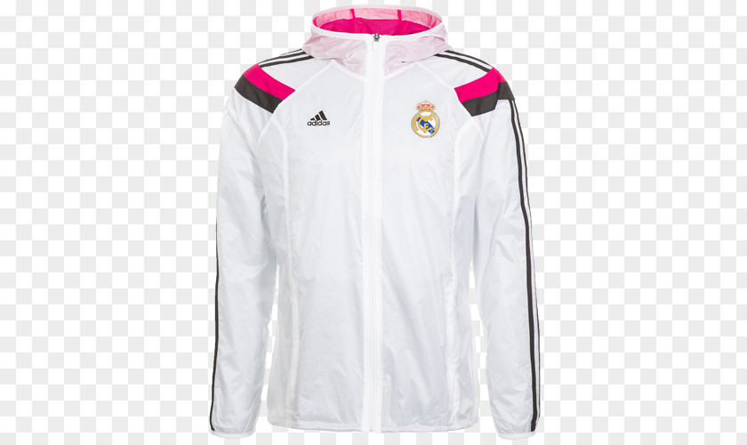 Jacket Tracksuit Real Madrid C.F. Sleeve Hood PNG