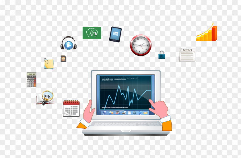 Monitor Computer Network Download PNG