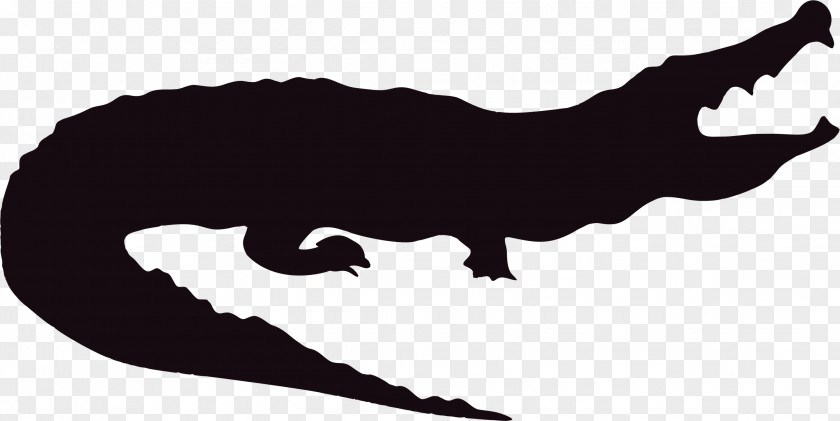 Alligator Crocodile American Silhouette Clip Art PNG