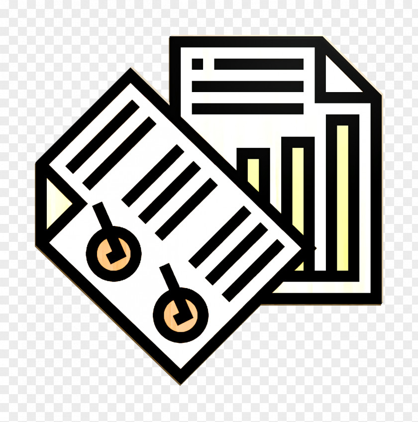 Business Essential Icon Report Paper PNG