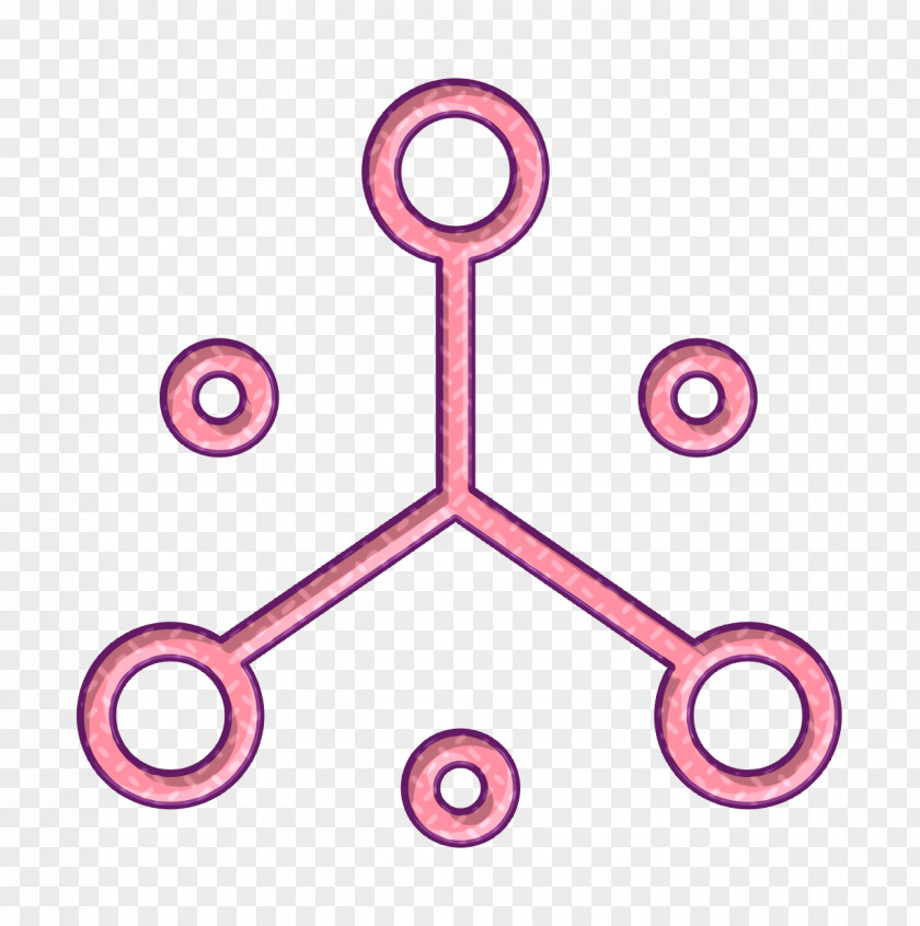 Chemistry Icon Laboratory Stuff Lineal Atoms PNG