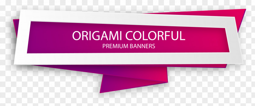 Color Elongated Banner Vector Web PNG