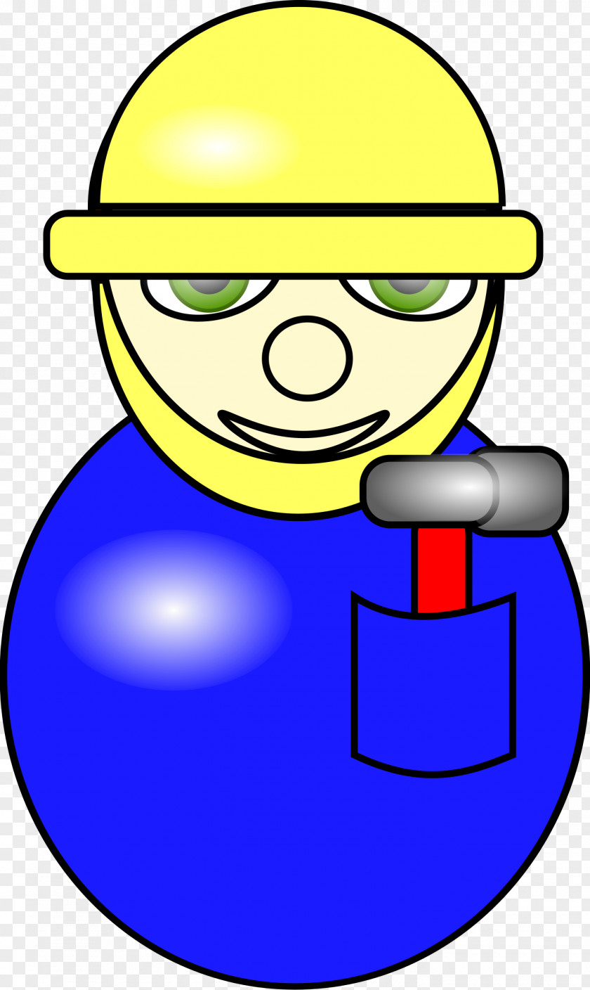 Construction Worker Cartoon Clip Art PNG