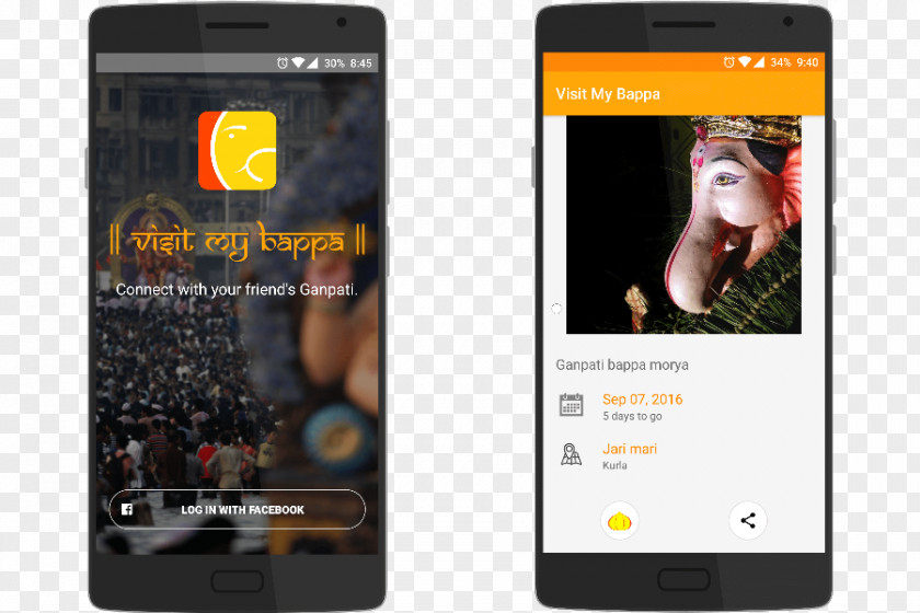 Ganpati Bappa Morya Smartphone Feature Phone Ganesha Multimedia Brand PNG