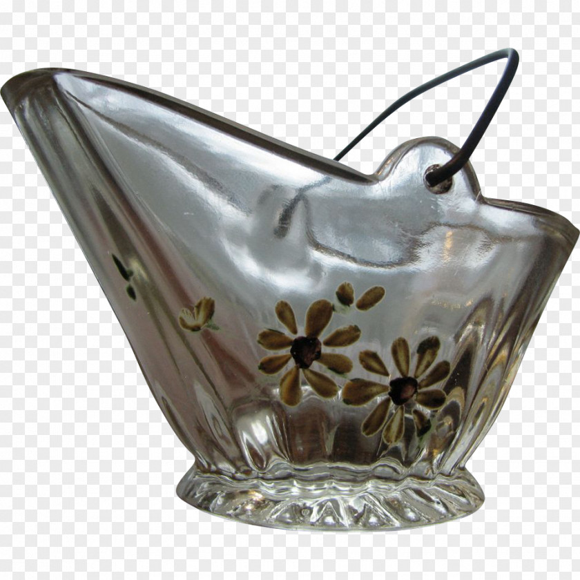 Hand Painted Glass Product Design Vase PNG