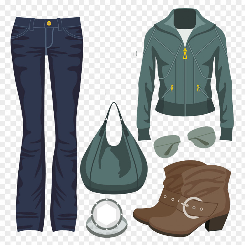 Jeans Jacket Fashion Clothing PNG