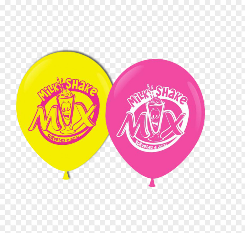 Kit] Logo Milkshake Balloon Font PNG