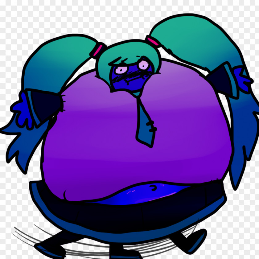Blueberry Inflation Pie Hatsune Miku PNG