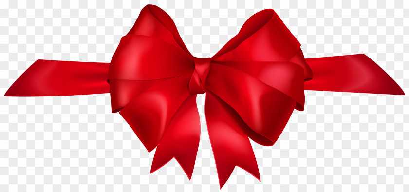 Bow Ribbon Red Clip Art PNG