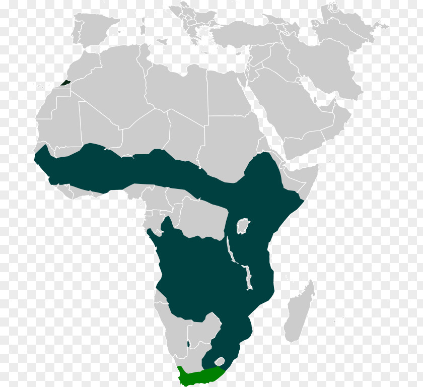 Central Africa East West Sub-Saharan PNG