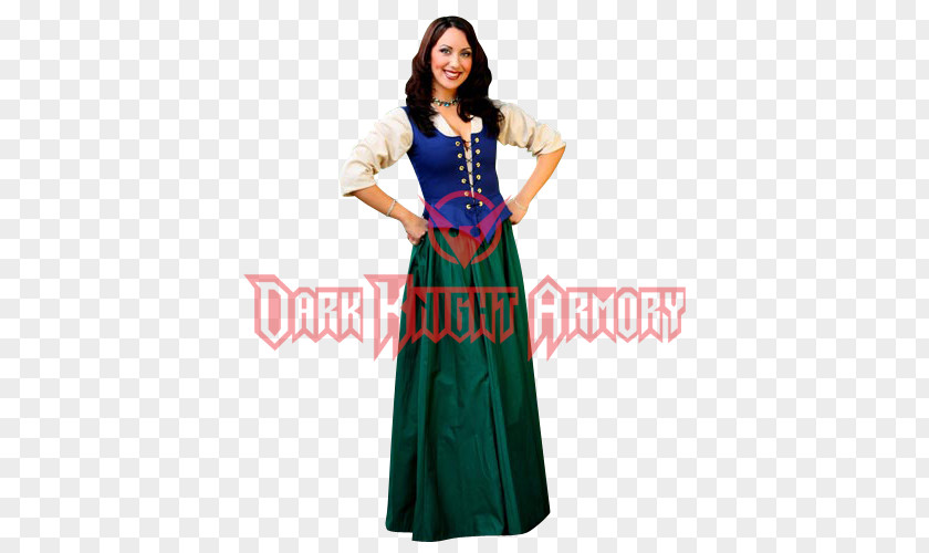Dress Middle Ages Costume Design Clothing PNG