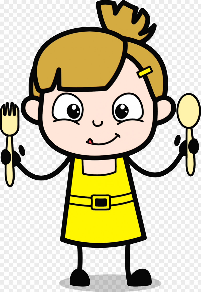 Gesture Thumb Cartoon Girl Cuteness Drawing Child PNG
