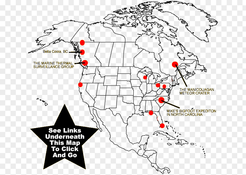 Main And Collateral Channels Map United States World Blank Mapa Polityczna PNG