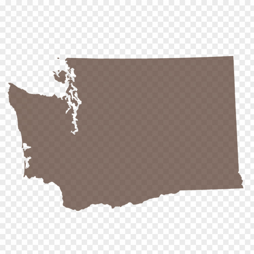 Map Washington California State PNG