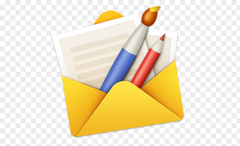 Shelf Stationery Decor Airmail Mac App Store Email MacOS PNG