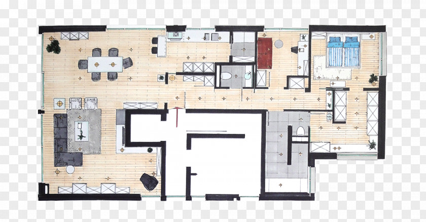 Technology Floor Plan PNG