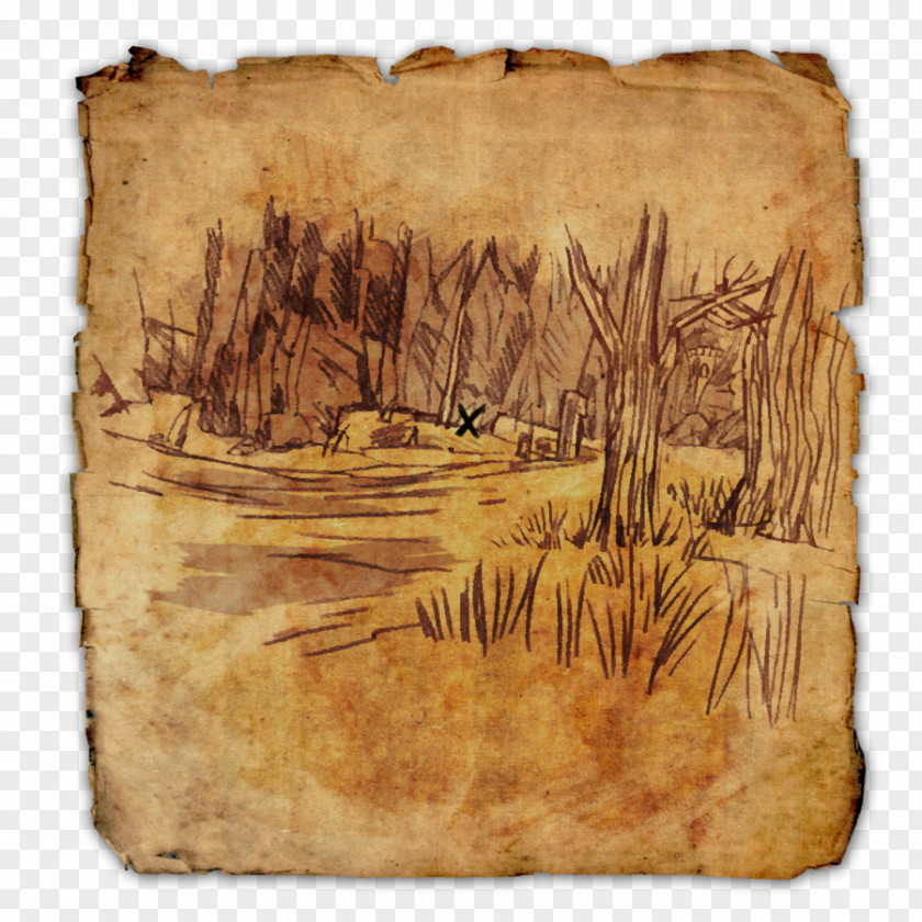 The Elder Scrolls Online Treasure Map Buried PNG