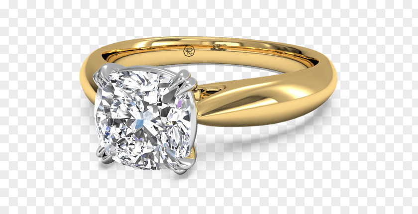 Tulip Shadow Diamond Engagement Ring Jewellery PNG