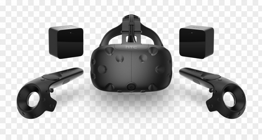 Twin HTC Vive Virtual Reality Headset Oculus Rift Samsung Gear VR Mobile World Congress PNG