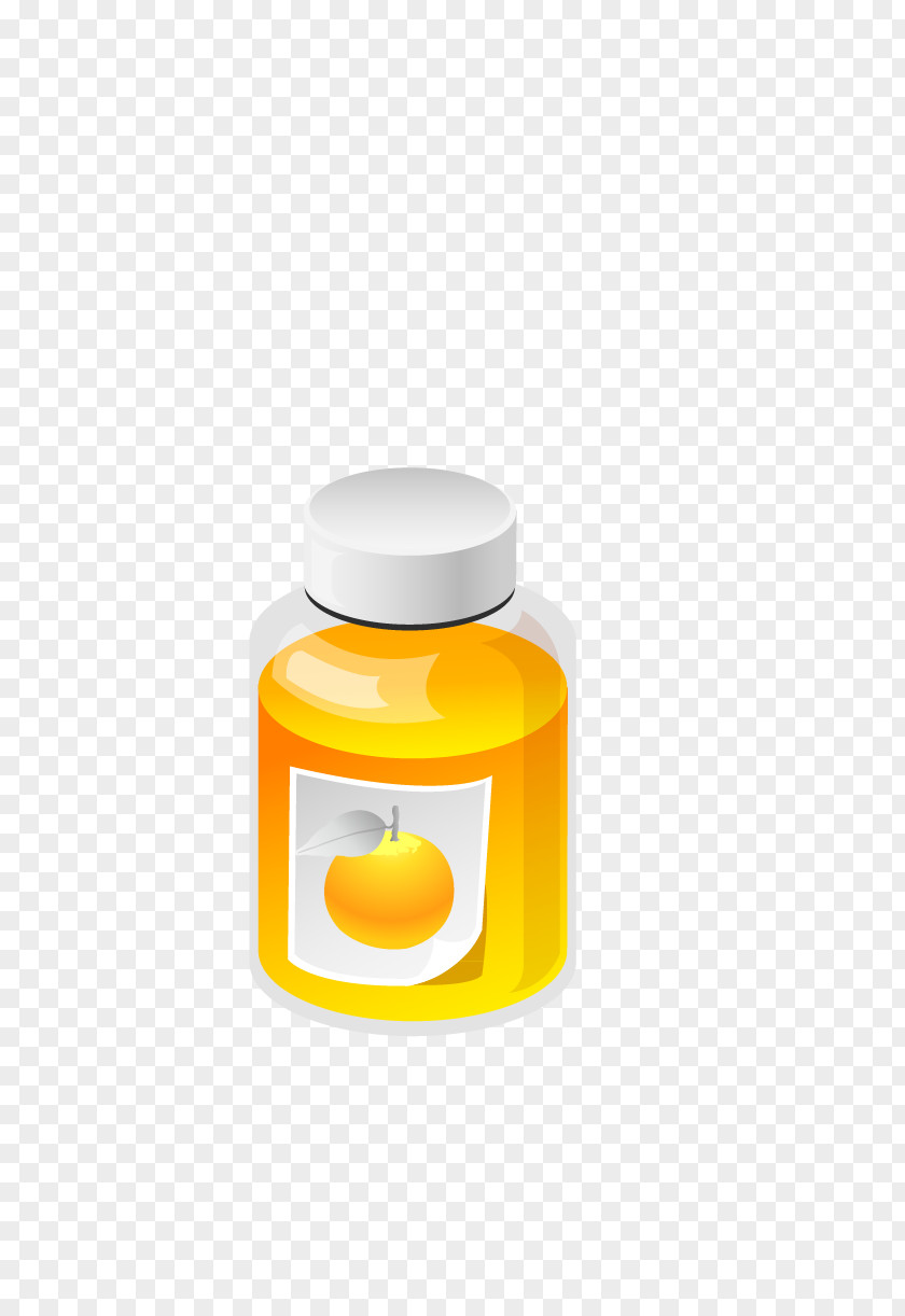 Flat Glass Yellow PNG