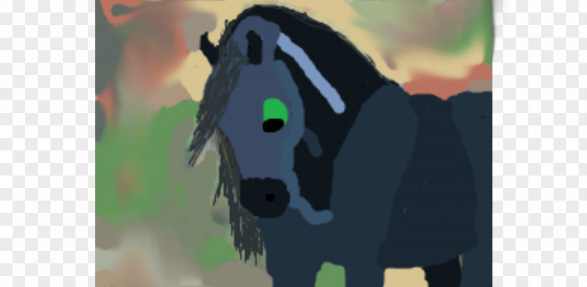 Friesian Horse Mane Mustang Stallion Pony PNG