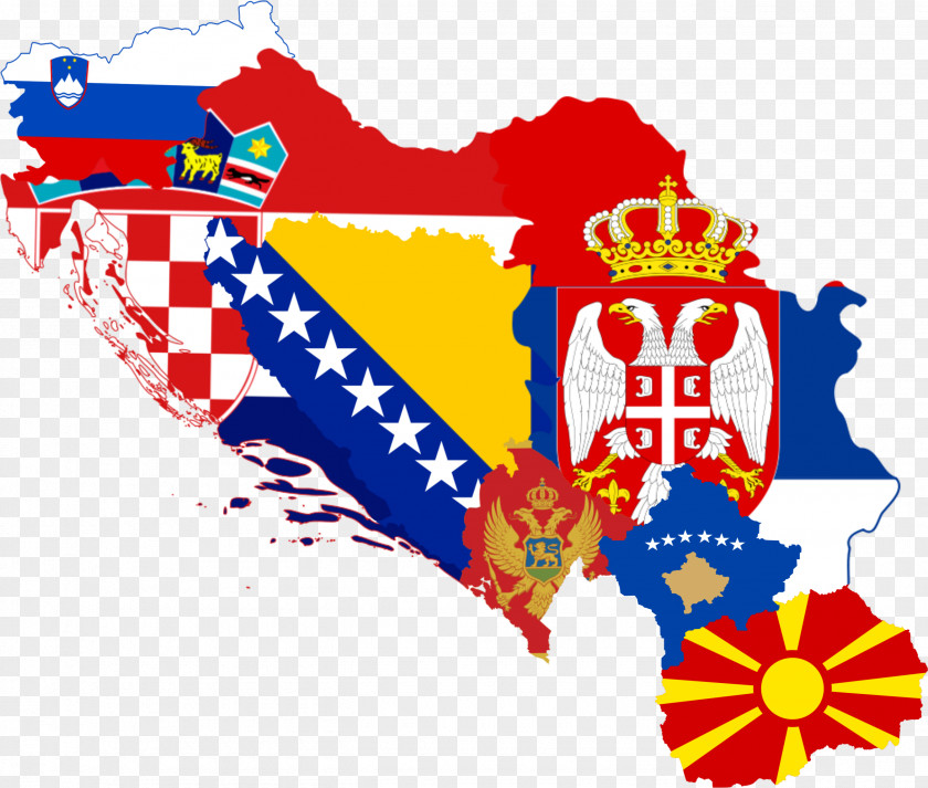 Pennant Serbia Breakup Of Yugoslavia Socialist Federal Republic Yugoslav Wars Flag PNG