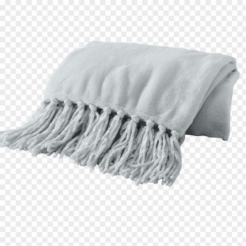 Throw Blanket Plush Fringe Pile Wool PNG