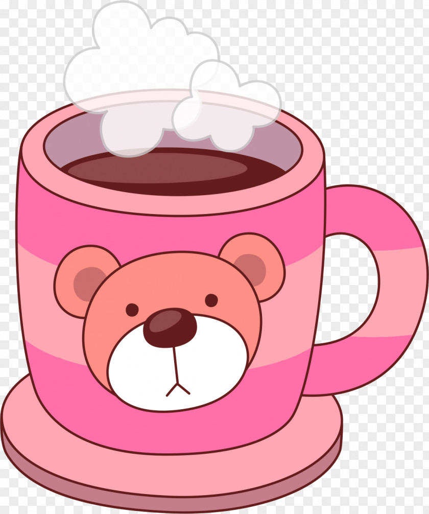 Cute Teacup Coffee Cup Mug PNG