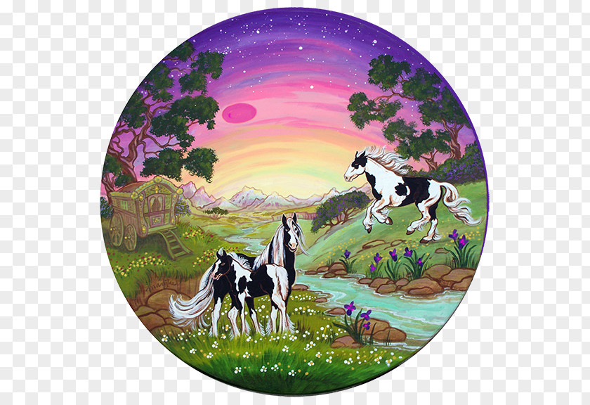 Horse Psychedelic Art Painting Psychedelia PNG