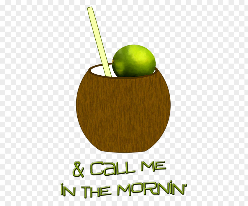 Lime Coconut Water Font PNG